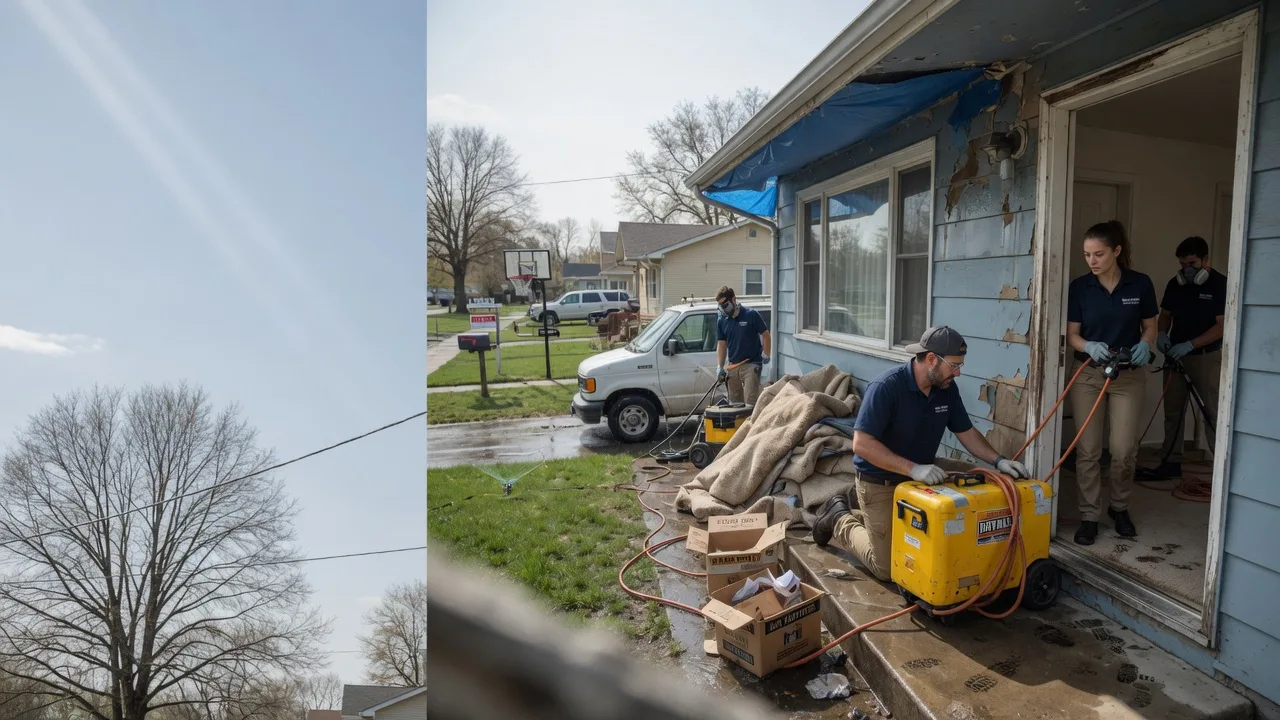 Basement Flood Cleanup in Andover, IA near me